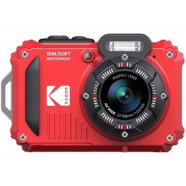 Kodak PIXPRO WPZ2 Cámara Digital Deportiva Roja 16MP 4x Zoom